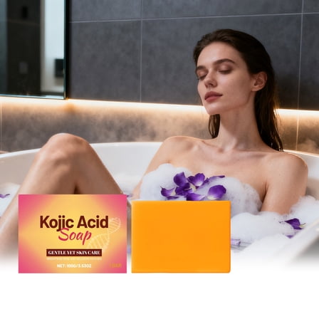 Hauiodp Brightening Soap Mild Cleansing Moisturizing Face Body Multiple TypesSuitable