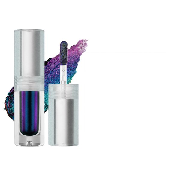 Hauiodp Chameleons Liquid Eye Shadows Durables Multicolor Non Fading Shiny Powder Non Smudging High Gloss Makeup 1.5g