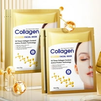 Hauiodp Collagens Wrinkle Reduction Moisturizing Hydrating Mask Smoothly Improve Drying Repair 25ml