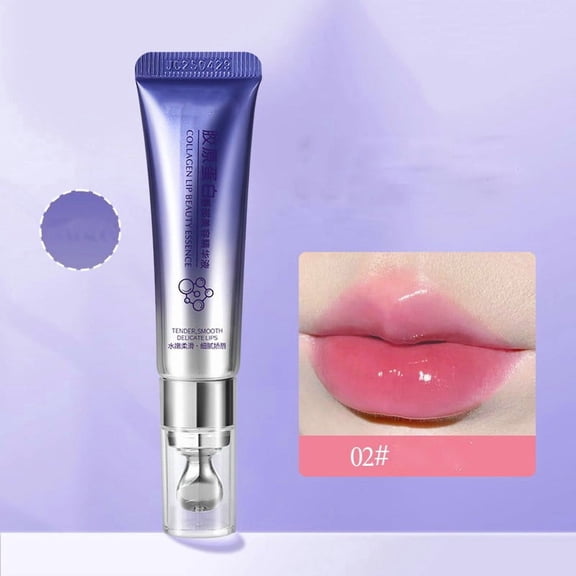 Hauiodp Collagenss Lip Beauty Essences Wrinkle Fading Lip Lines Moisturizing Brightening Lip Color