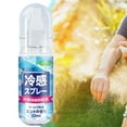 thumbnail image 1 of Hauiodp Cool Spray 50ml Cool Down Heatstroke Prevention Lasting Cool Mist Spray For Clothes And Cool Sprayer, 1 of 9