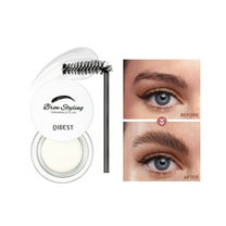 Hauiodp Eyebrow Shaping Cream Transparent Gel Eyebrow Glue And Drying Eyebrow Soap