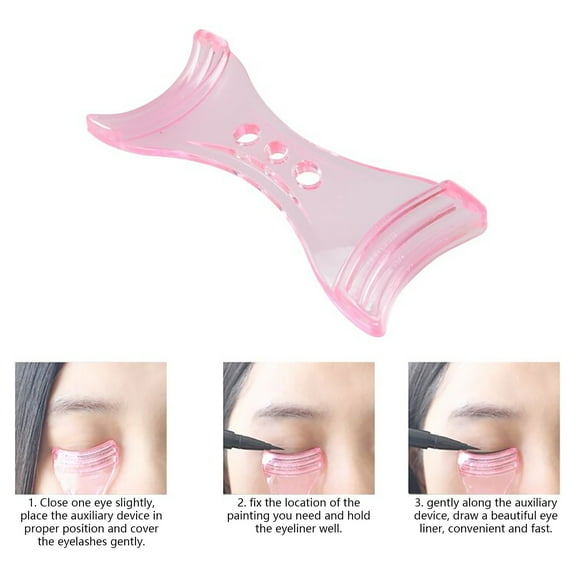 Hauiodp Eyeliner Aid Eyeliner Auxiliary Make Up Shaper Tool Eyeliner Guide