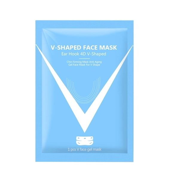 Hauiodp Face Double V Shaped Mask Ladies Ear Hanging Face Patch Double Chin Mask Mask Natural Ingredients Can Moisturize And Nourish The Easy To Use 2/3/4/5pc