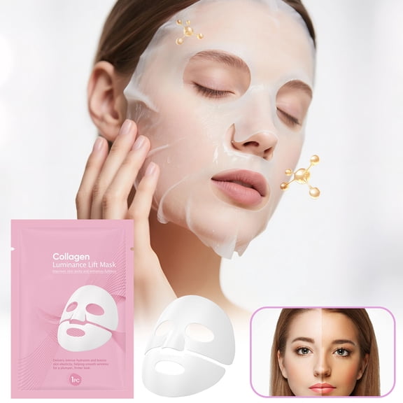 Hauiodp Face Mask Set Wrinkle Lifting Mask Hydrating Moisturizing Facial Masks Korean Mask For Face Firm 5ml