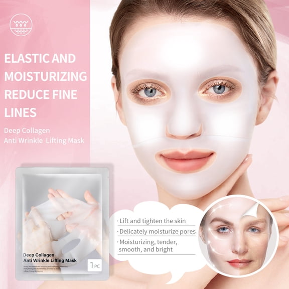 Hauiodp Facial Mask Moisturizing And Firming Patch Sensitive Apply Reduce Wrinkle Moisturizing Nutrition Facial Mask 4ml