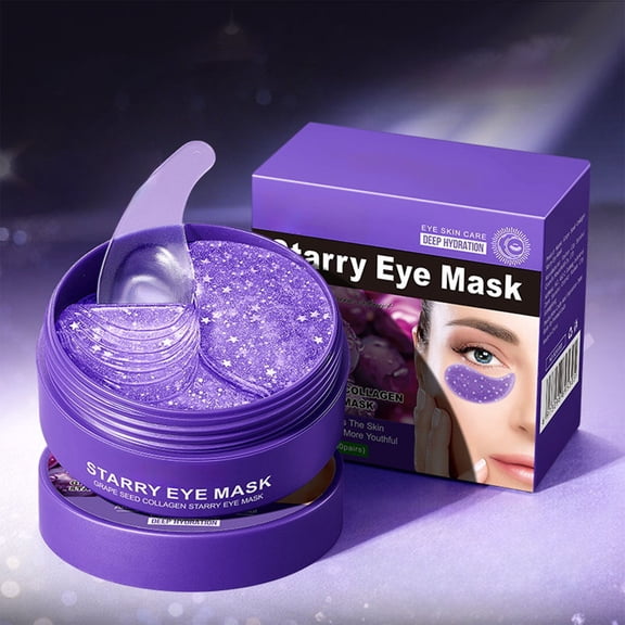 Hauiodp Grapeseed Collagens Star Eye Mask Hydrating And Moisturizing Eye Mask 80ml