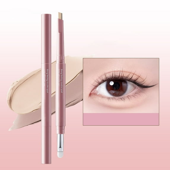 Hauiodp Hold Makeup Highlighting 2-in-1 Sleeping Silkworm Pen