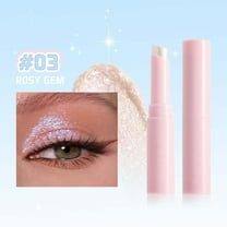 Hauiodp Jelly Stick Eye Shadow Stick Brightener Pencil Crayon With Brush Easy To Long Lasting Eyeshadow