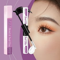 Hauiodp Lash Bond And Cluster Lash Glue Black Strong Hold Eyelash Cluster Glue Waterproof Long Lasting 10ml