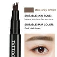 thumbnail image 1 of Hauiodp Microblade Brow Pen,4-Tip Microblade Brow Pen,Liquid Water Eyebrow Pencil 3D Simulation, Eyebrow Color Rendering, Natural Sweat Eyebrow Pencil, Four Colors, 1 of 2