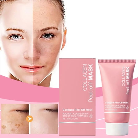 Hauiodp Reverse Roll Peeling Facial Mask Korean Soft Peeling Facial Mask Peeling Facial Mask Hydrolyzed Peeling Facial Mask