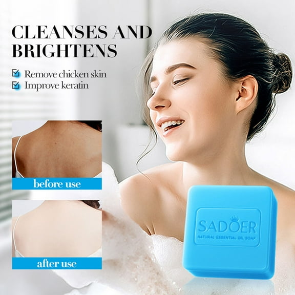 Hauiodp Sea Salted Oil Soap Hand Soap For Cleaning The Body All-purpose Soap For Removing Chicken Keratin 100g