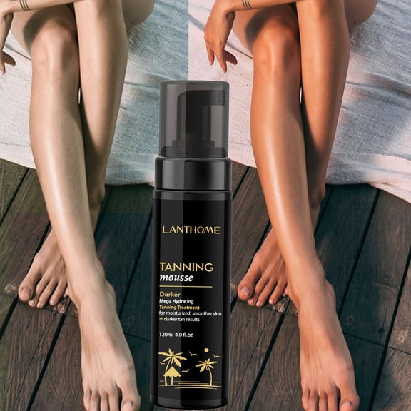 Hauiodp Self Tanning Milk Fast Body Self Tanning Agent Natural Appearance Tan Tanning Promoting Milk 120ML