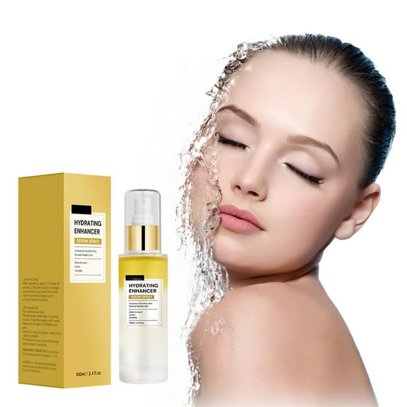 Hauiodp Spray Oil Toner Mind Hydrating Pore-Minimizing Oil Face Mist Fine-Mist Spray Toner With Hyaluronic Oil 100ml