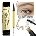 thumbnail image 1 of Hauiodp The 2-in-1 Head Eyebrow Pencil Is Equipped With A Fork Tip And Brush Tip To Create Natural Hair Like Eyebrows 3ml, 1 of 6