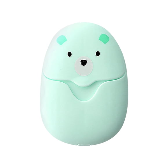 Hauiodp Travel Portable Disposable Soap Tablets Hand Wash Soap Tablet Cleaner 50 Tablets