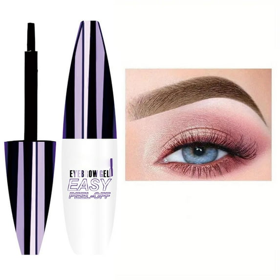 Hauiodp Waterproof Eyebrow Gel Tear Off Eyebrow Cream Is Not Easy To Peel Off Smudging And Long-lasting Tear Off Eyebrow Cream