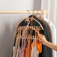 thumbnail image 1 of Hauiodp Wavy Tank Tops Organizer Hangers, No Shoulder Non Slip Heavy Duty Coat Hangers, Skirts Pants Clothes Hangers, Versatile Clothes Hangers for Bras Scarves, 1 of 6