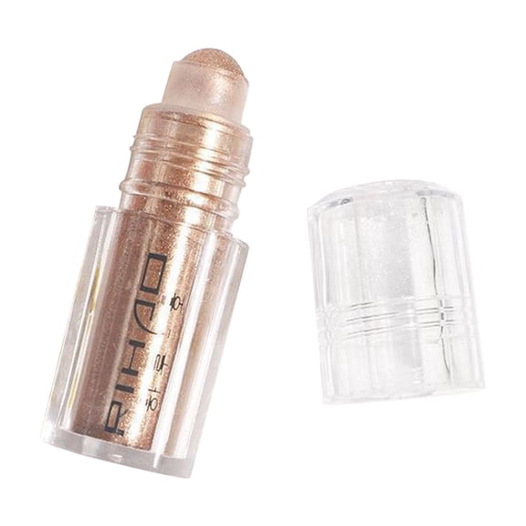 Hauiodp -color Roller-ball Eye Powder Pearlescent Fine Lying Silkworm Nose Highlighter Glitter Brightening Glitter Powder