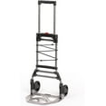 thumbnail image 1 of HaulPro COLAPSA Foldable Hand Truck Dolly, 5" Wheels, 150lb Capacity, 40" Tall and 11" x 15" Wide Base, 1 of 7