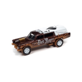 Haulin' Hearse Custom, Dark Copper/Bronze - Johnny Lightning JLSP255/24B - 1/64 Scale Diecast Car