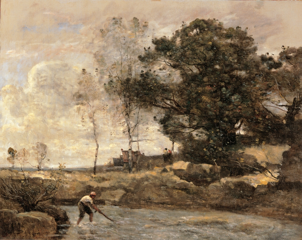 Hauling In The Nets Canvas Art - (24 x 18)