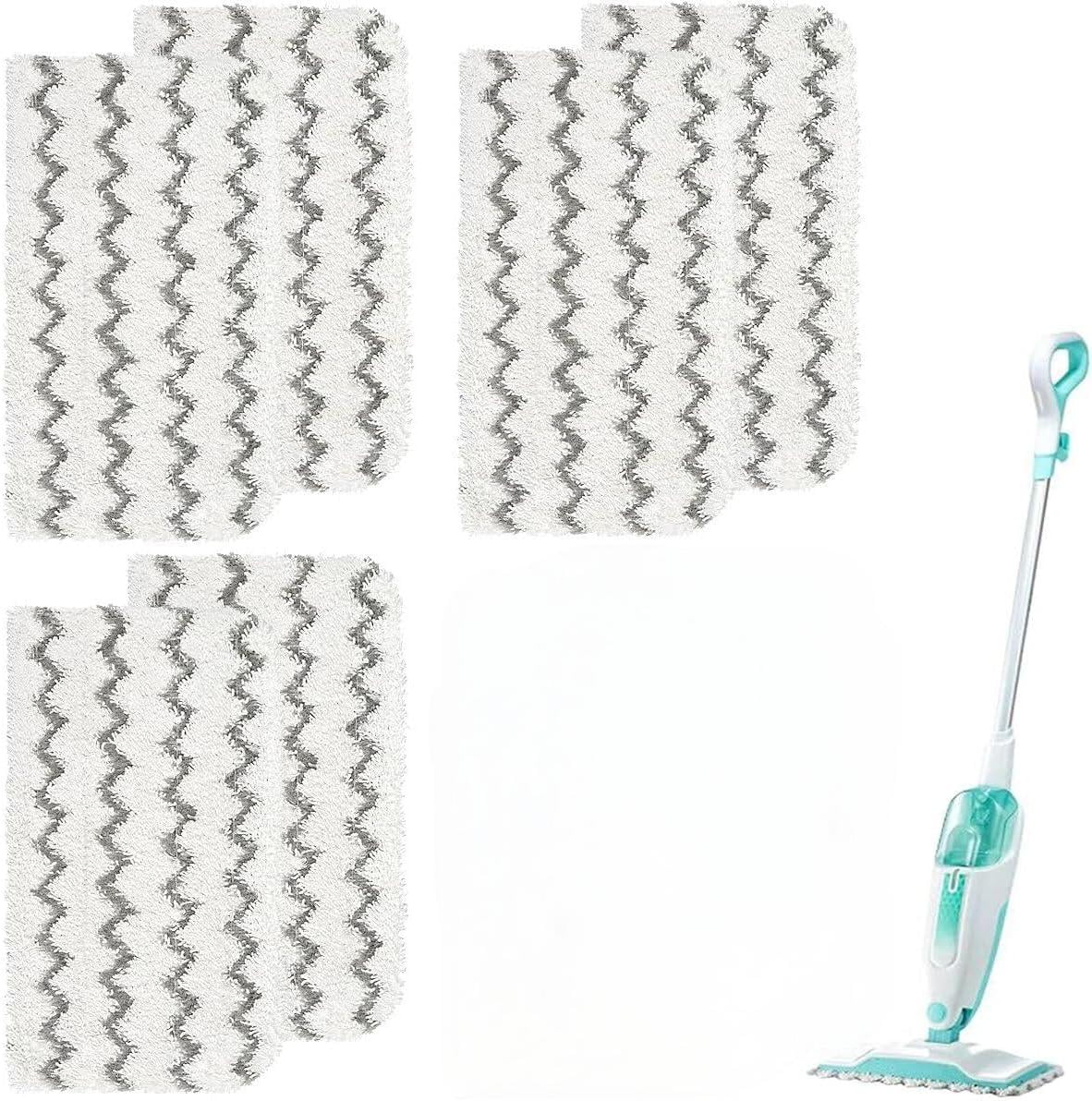 Haulonda 6 Pack Microfiber Steam Mop Replacement Pads for Shark Steam Mop S1000, S1000A, S1000C