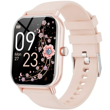 Joautrial Smart Watches for Women,  100 Sports Modes, 1.85" Fitness Tracker with Answer/Make Calls/Message Reminder,  Smartwatch Fits for Android and Iphone Devices, Pink