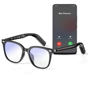 AI Smart Wireless Bluetooth Glasses for Men/Women with Speakers/Answer Calls/Music/Sports/Travel/Drive/Busniess Color Change Lenses