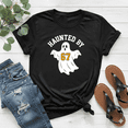 thumbnail image 1 of Haunted By 67 Six Seven Funny Halloween Meme Unisex T-Shirt, up to Size 5XL, 1 of 2