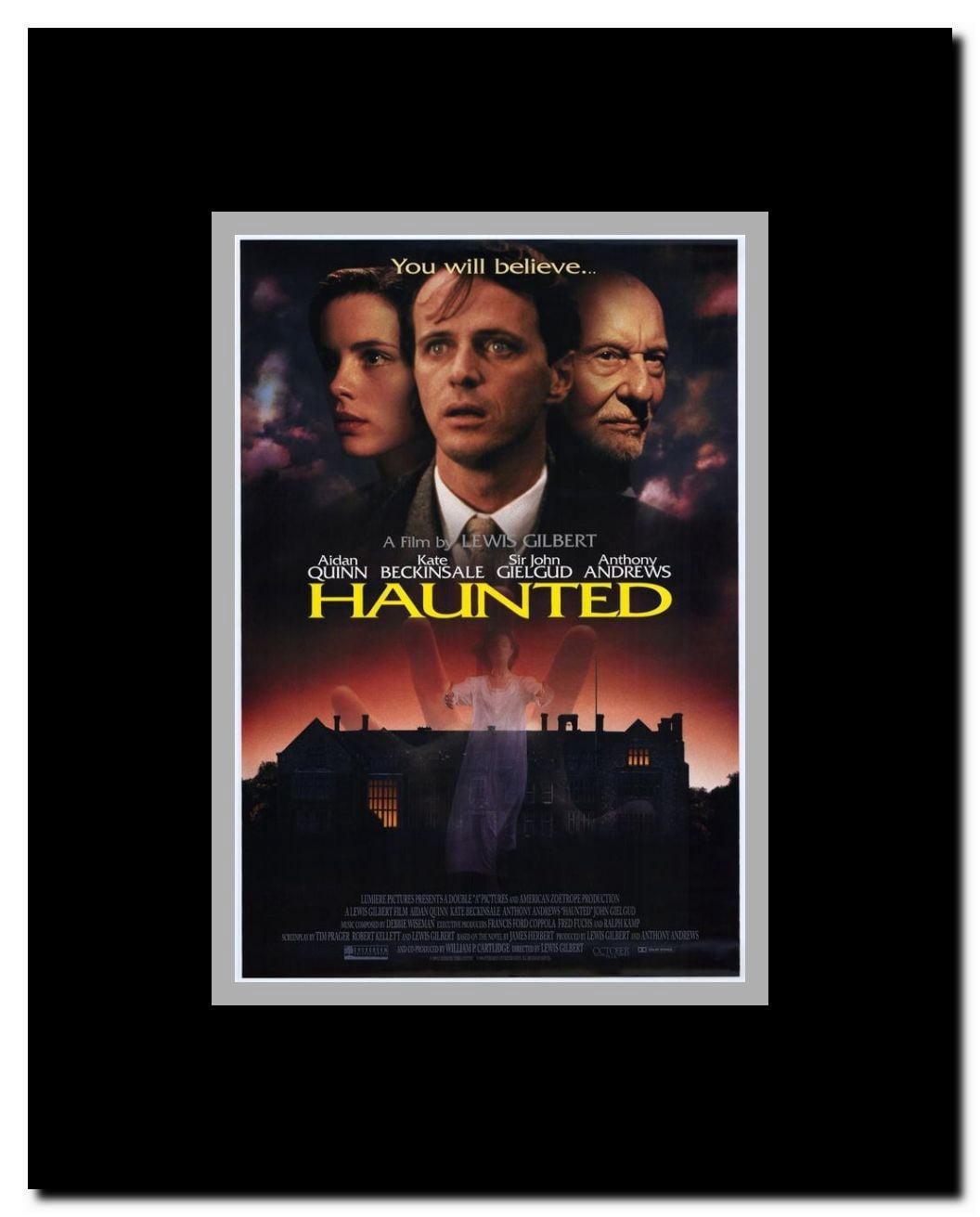 Haunted Framed Movie Poster