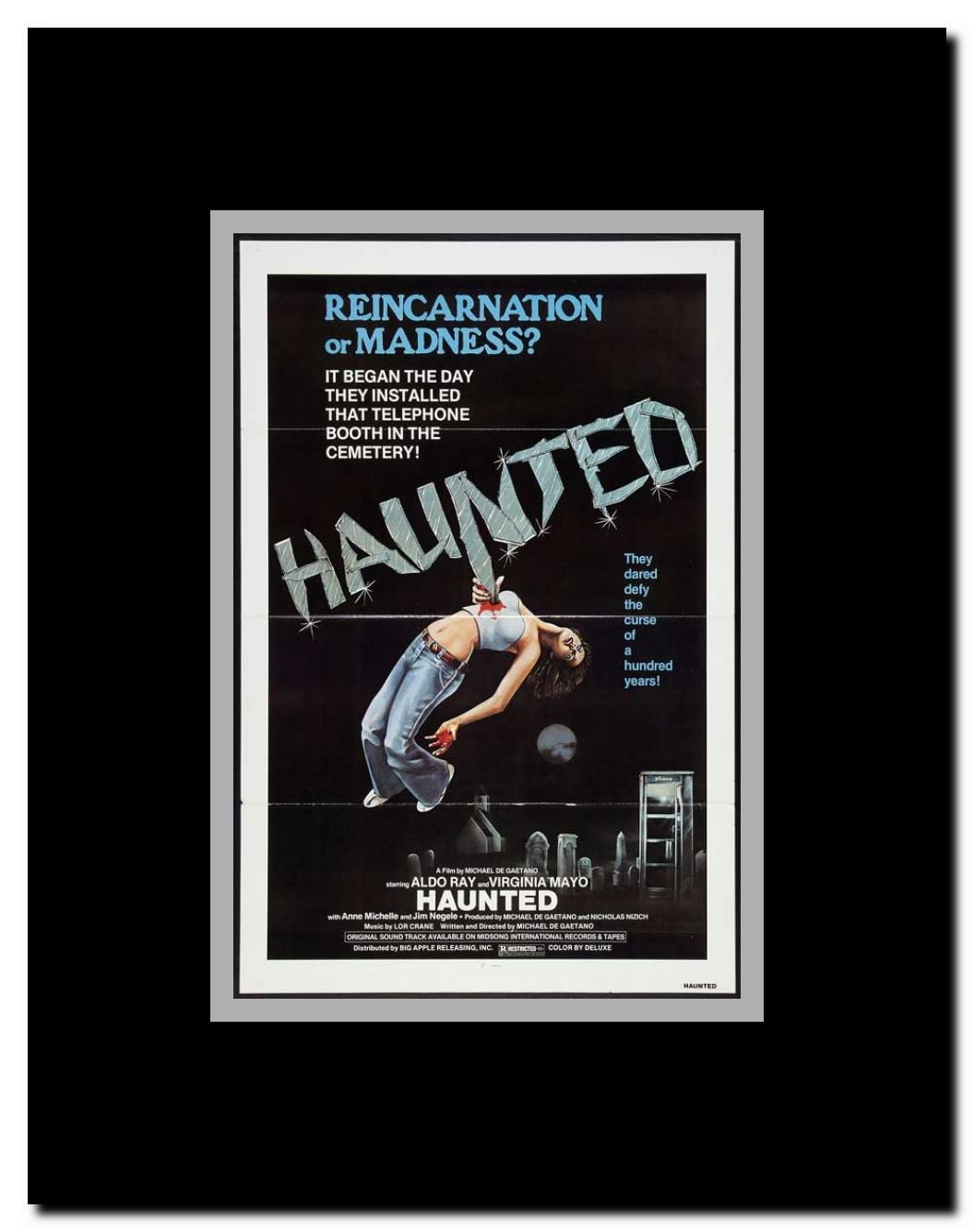 Haunted Framed Movie Poster