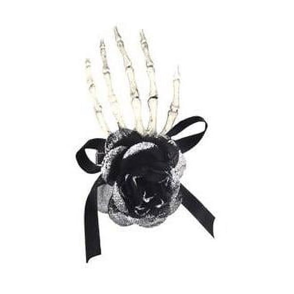 Haunted Halloween Hand Barrette Hair Clip Ganz Boo Barrette (Silver Tone)