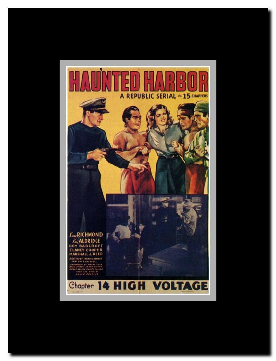 Haunted Harbor Framed Movie Poster