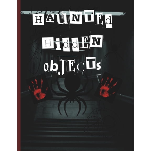 Haunted Hidden Object: Hidden object book, (Paperback)