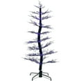 thumbnail image 1 of Haunted Hill Farm 5 ft Dancing Halloween Tree Animatronic, Halloween Decor, HH050DANCETR-PUR, 1 of 11