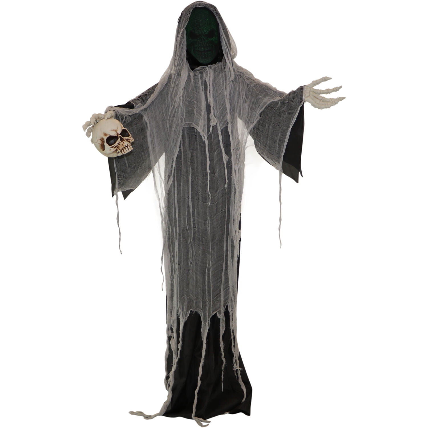 Haunted Hill Farm 5.25ft. Standing Reaper Prop, Indoor/Covered Outdoor