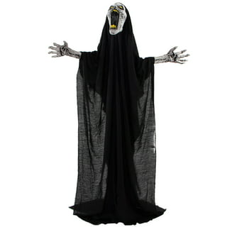 Kicking Reaper on Swing Halloween Prop - Walmart.com