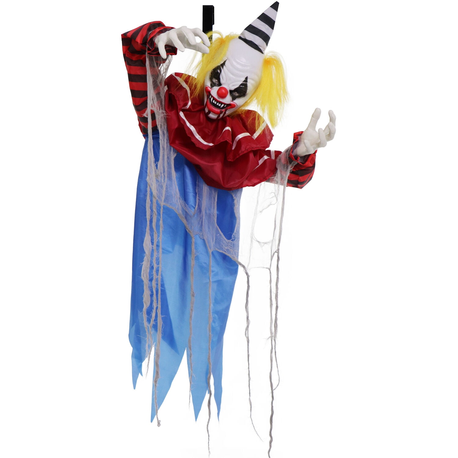 Clown Hanging 7ft Halloween Items Unisex Clown Hanging 7ft Halloween Items Unisex