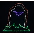 thumbnail image 1 of Haunted Hill Farm Halloween Indoor/Outdoor Bat Tombstone LED Light (47 in. x 46 in.), FFHELED046-TMB0-MLT, 1 of 6