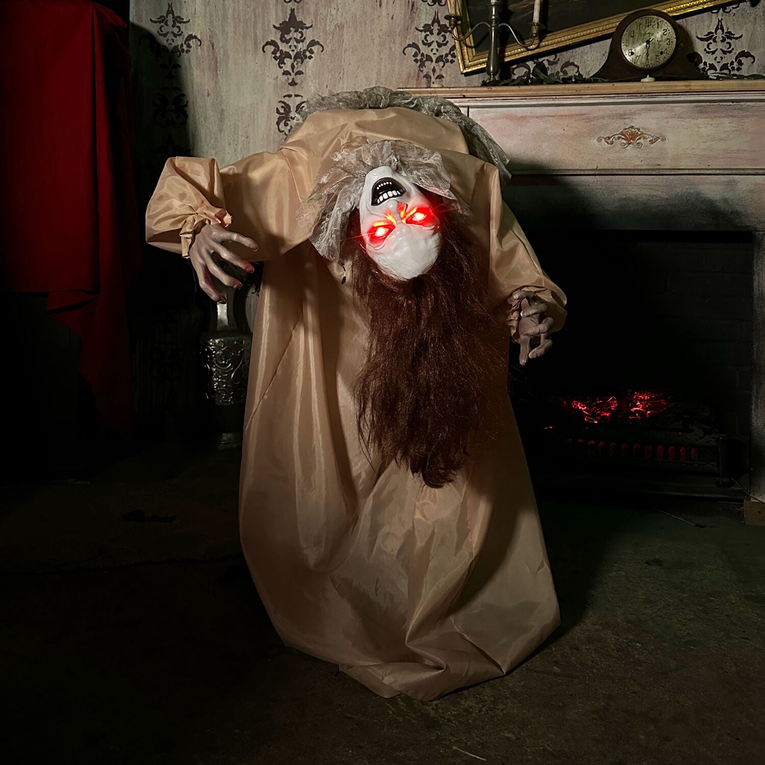 シンチレーター　ハロウィンed Haunted Hill Farm Haunted Hill Farm 3.4 ft Touch-Activated