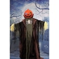 thumbnail image 1 of Haunted Hill Farm 6.6 ft Life-Size Animatronic Scarecrow Battery-Operated, Multicolor, HHPUMP-4FLS, 1 of 18
