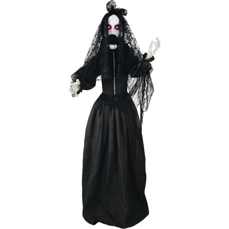 Haunted Hill Farm 5.5 ft Lifesize Animatronic Demon Bride with