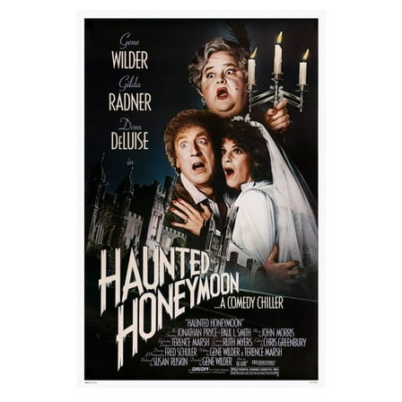 Haunted Honeymoon 1986 Movie Wall Art Film Print for Theater Movie Night Room Decor Poster