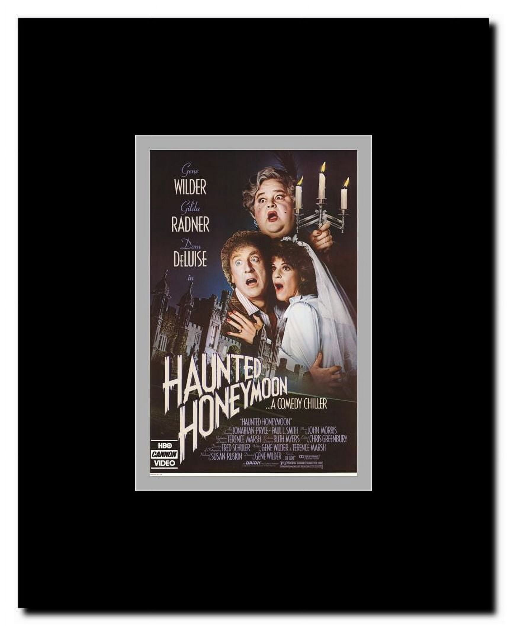 Haunted Honeymoon Framed Movie Poster