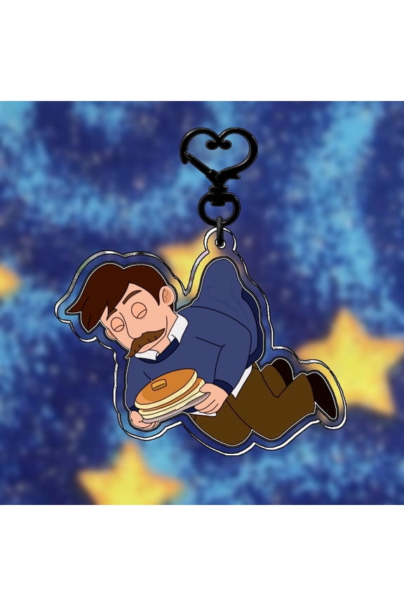 Haunted Hotel Keychain- Nathan Freeling - Pancakes (1 keychain)