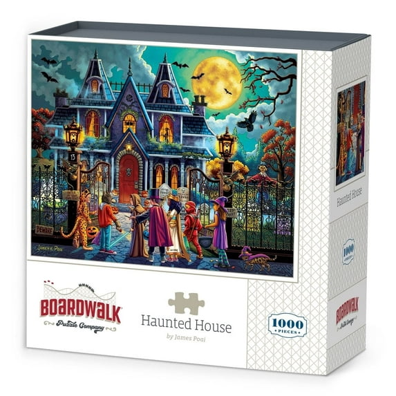 Haunted House - 1000 Piece Boardwalk Jigsaw Puzzle