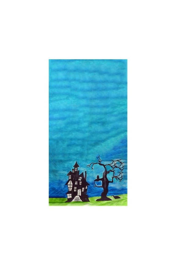 Haunted House Beach Towel