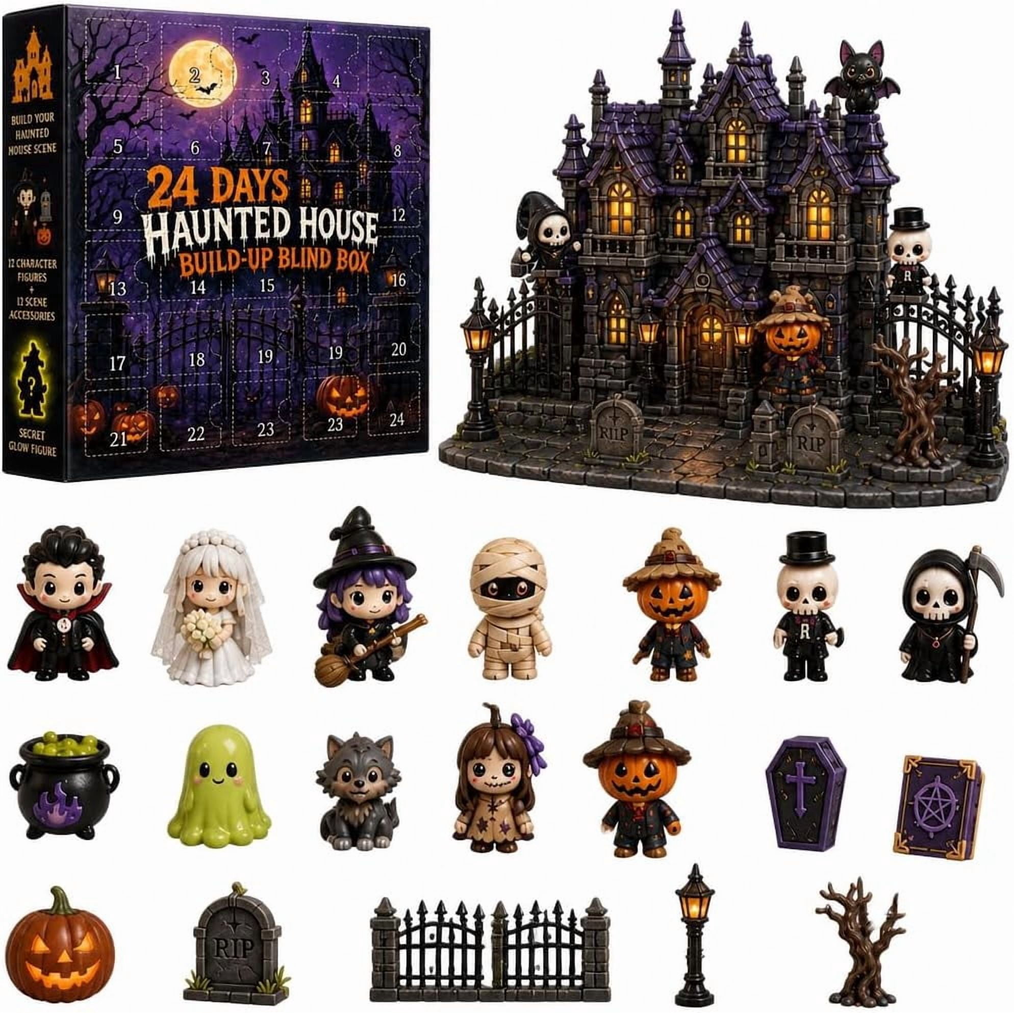 Haunted House Halloween Advent Calendar 2026 – 24 Day Spooky Countdown